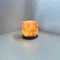 Cylinder Alabaster Night Table Lamp - Yun